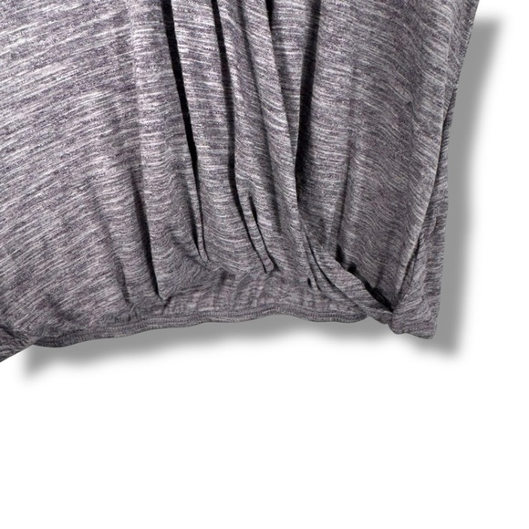 4 for $40 SALE! Athleta Siro Twist Light Surplice Top, Heather Grey, Size L - Picture 7 of 10